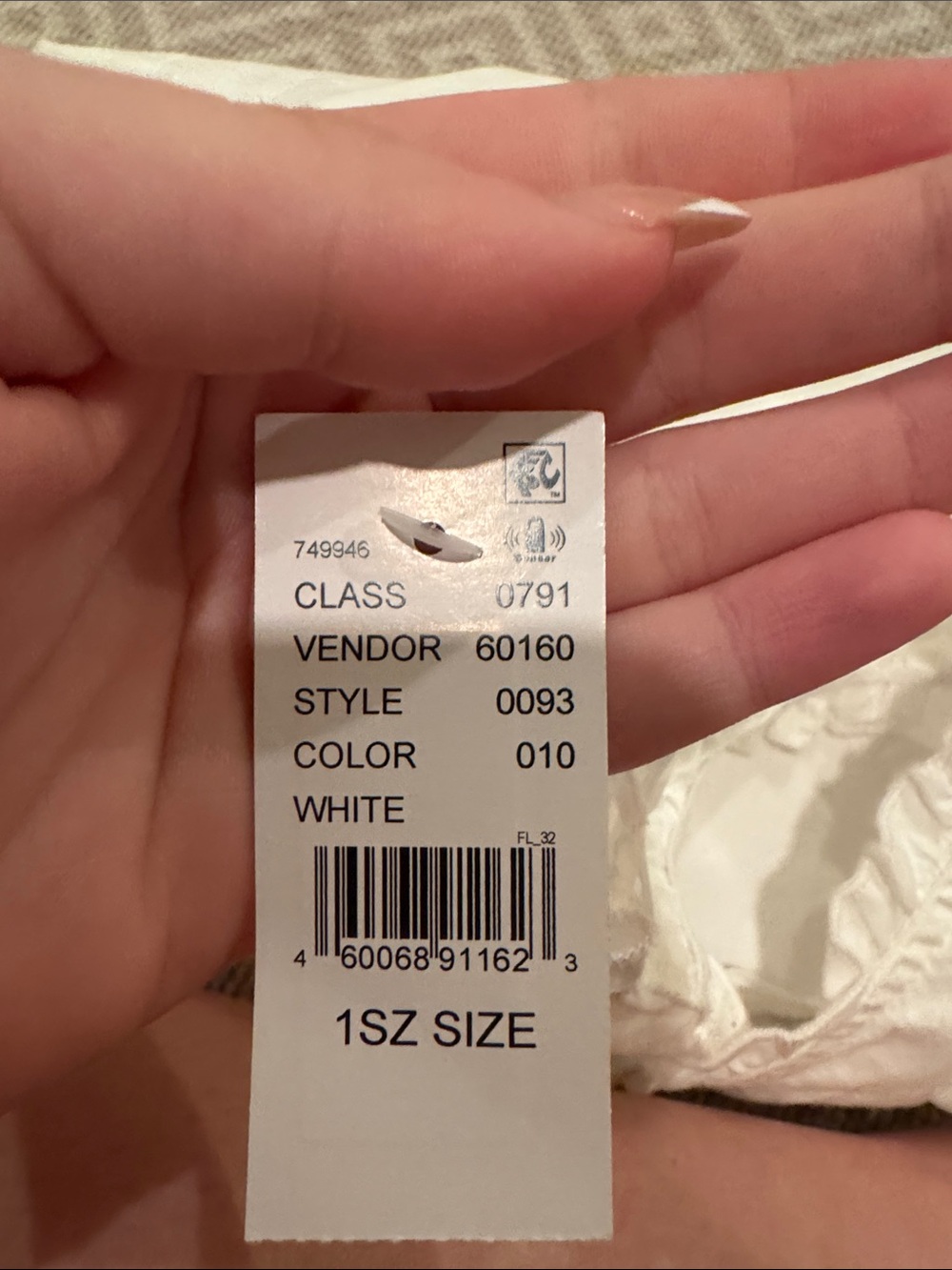 PacSun White Ruffled Button-Front Cami - Picture 2 of 3